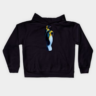 Pinguin Couple PNG-Sticker Kids Hoodie